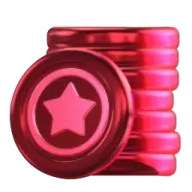 Neon casino chips representing real-money play at Ybets